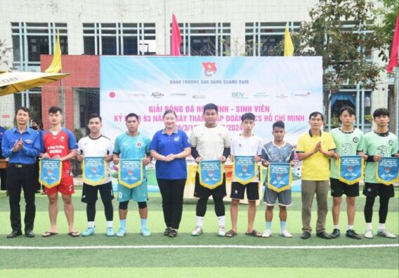 Trường Cao đẳng Quảng Nam Khởi Tranh Giải Bóng Đá Học Sinh - Sinh Viên Năm 2024