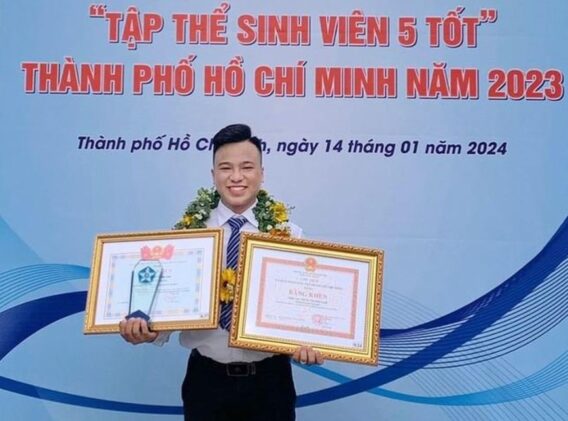 Trần Thanh Nam - Sinh Viên "5 Tốt Cấp Trung Ương" Trường Đại Học Văn Hiến