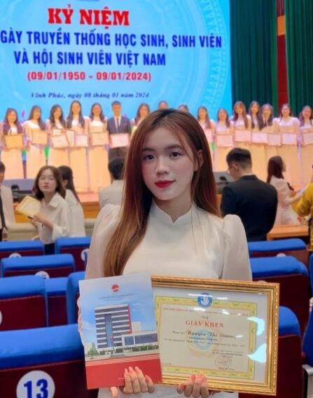 Nguyễn Thị Dương: Sinh Viên 5 Tốt ĐH Sư Phạm Hà Nội 2