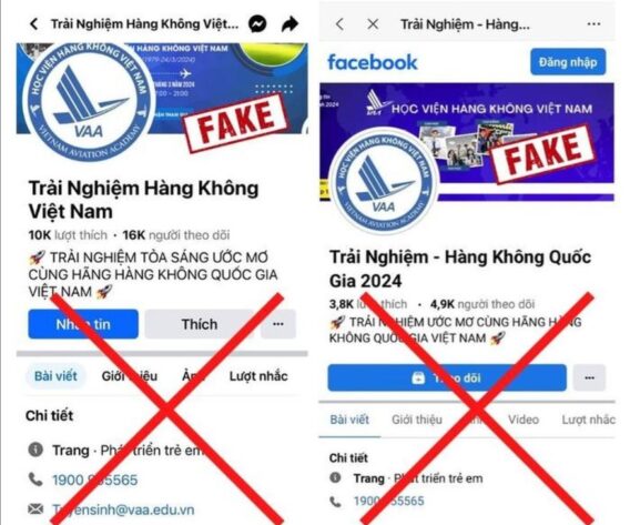 Học Viện Hàng Không Lên Tiếng Khi Bị Mạo Danh Bán Khóa Trải Nghiệm Hè