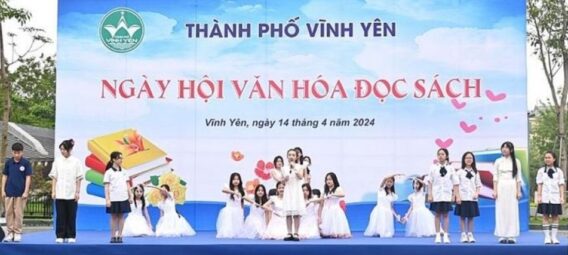 Khai Mạc Ngày Hội Văn Hóa Đọc Sách 2024 Tại Thành Phố Vĩnh Yên