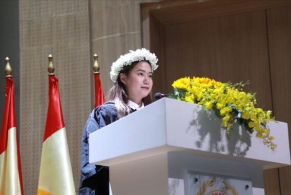 Tân cử nhân tốt nghiệp xuất sắc chỉ sau 3,5 năm học đại học tại trường