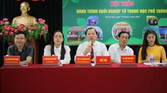 Học Viện Nông Nghiệp Việt Nam Tổ Chức Hội Thảo "Hành Trình Khởi Nghiệp Từ THPT"