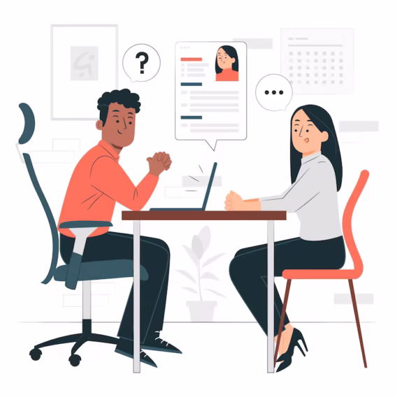 job interview concept illustration 114360 24598