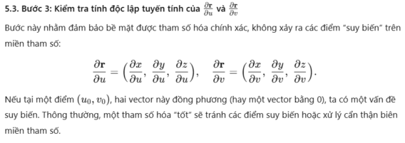 Tham Số Hóa Mặt Cong: Khái Niệm, Phương Pháp và Ứng Dụng Trong Hình Học Hiện Đại" 5 kiem tra tinh doc lap tuyen tinh