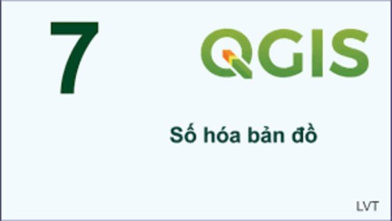 số hóa bản đồ trên qgis