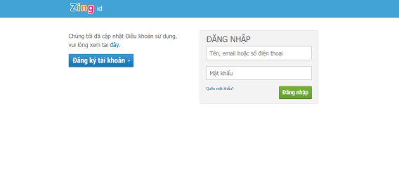 Đăng nhập zing và hướng dẫn chi tiết sử dụng Zing ID
