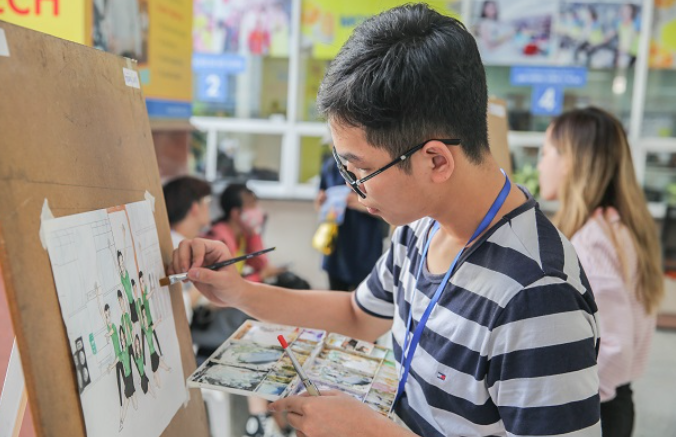 Hành trình sáng tạo không giới hạn của sinh viên mỹ thuật 3 mỹ thuật